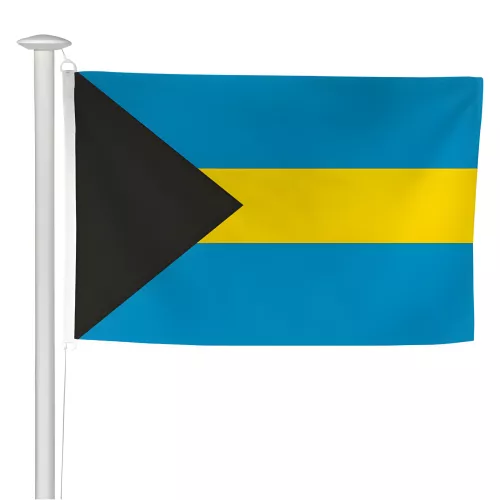 Pavillon des Bahamas pour mât sans potence