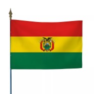 Drapeau de la Bolivie en maille polyester