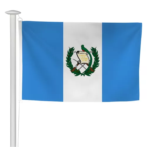 Pavillon du Guatemala pour mât extérieur