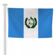 Pavillon du Guatemala pour mât extérieur