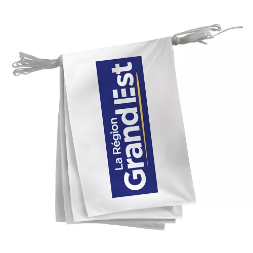 Guirlande région Grand Est en polyester 115 g/m²