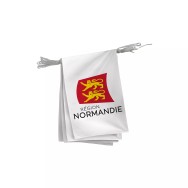 Guirlande région Normandie en maille polyester 20 x 30 cm