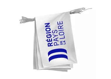 Guirlande région Pays de la Loire en maille polyester