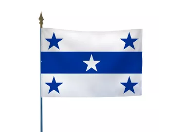 Drapeau Îles Gambier en maille polyester