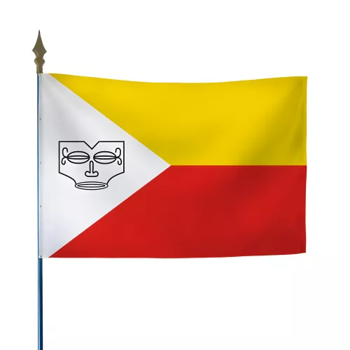 Drapeau Îles Marquises en maille polyester 115 g/m²