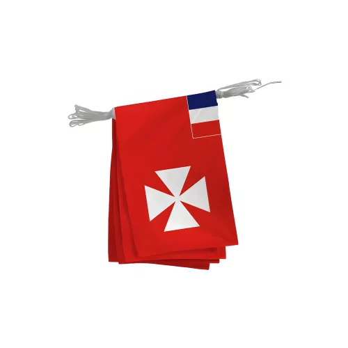Guirlande Wallis et Futuna en maille polyester