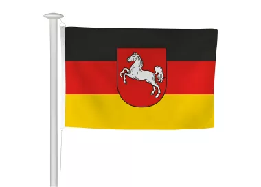 Pavillon Basse-Saxe en polyester ignifugé avec sangle