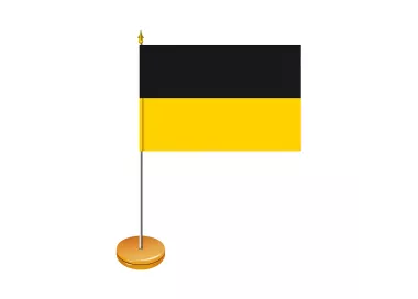 Drapeau de table Bade-Wurtemberg 10 x 15 cm polyester