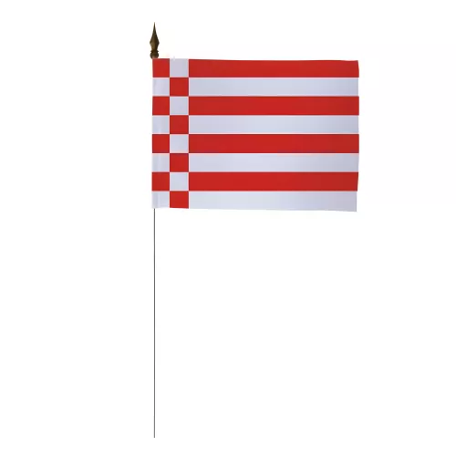 Drapeau de table Brême 10 x 15 cm polyester