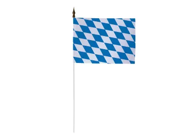 Drapeau de table Bavière 10 x 15 cm polyester