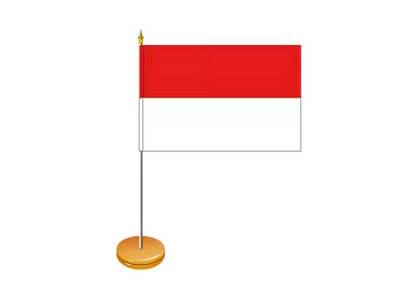 Drapeau de table Hesse 10 x 15 cm polyester