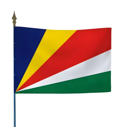 Drapeau Seychelles en polyester 115g/m²