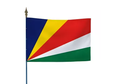 Drapeau Seychelles en polyester 115g/m²