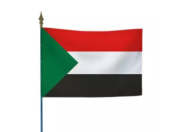 Drapeau Soudan en polyester 115g/m²
