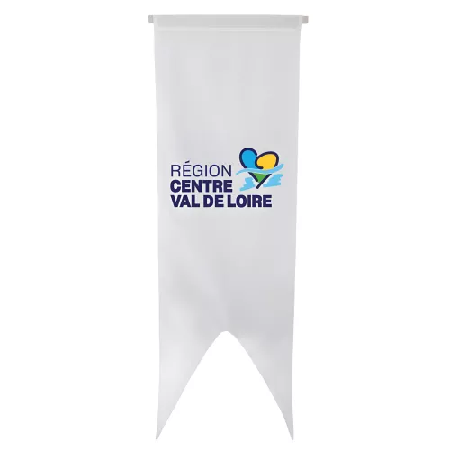 Oriflamme région Centre Val de Loire en maille polyester