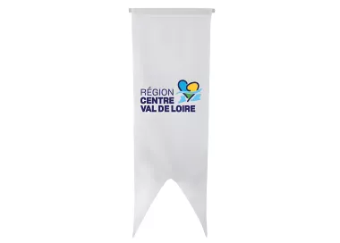 Oriflamme région Centre Val de Loire en maille polyester