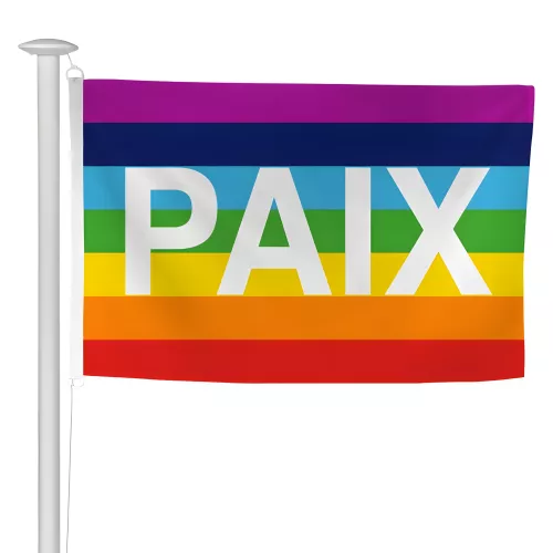 Pavillon PAIX en maille polyester avec sangle