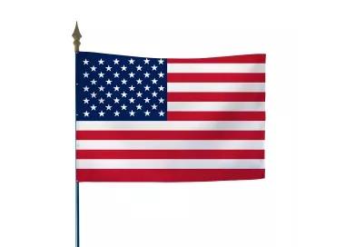 Drapeau États-Unis 50 x 75 cm maille polyester