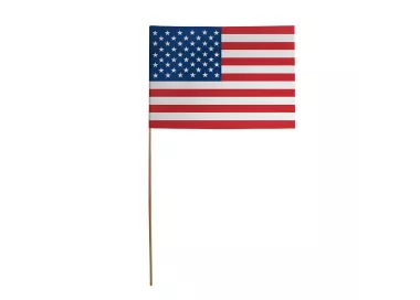 Drapeaux États-Unis 14 x 21 cm à agiter papier épais