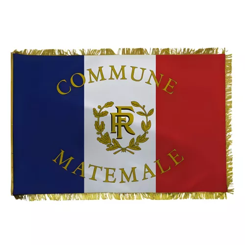 Drapeau de façade personnalisé en maille polyester