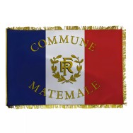 Drapeau de façade personnalisé en maille polyester