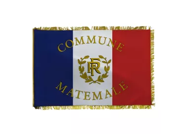Drapeau de façade personnalisé en maille polyester