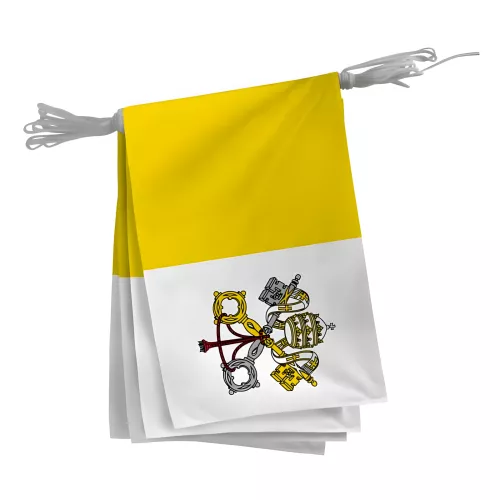Guirlande Vatican en maille polyester 20 x 30 cm
