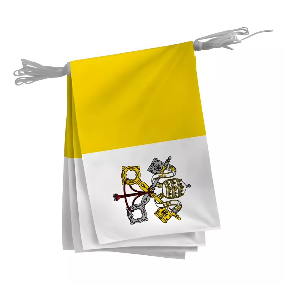 Guirlande Vatican en maille polyester 20 x 30 cm Guirlande Vatican en maille polyester 20 x 30 cm