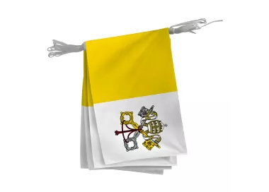 Guirlande Vatican en maille polyester 20 x 30 cm