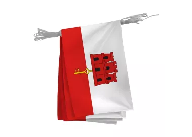 Guirlande Gibraltar en maille polyester 115 g/m²