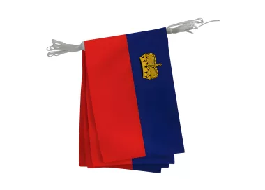 Guirlande Liechtenstein en maille polyester 20 x 30 cm
