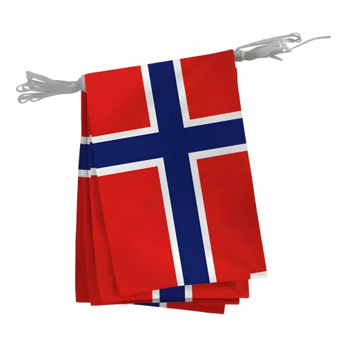Guirlande Norvège en maille polyester 115 g/m²