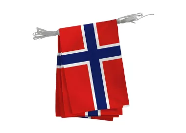 Guirlande Norvège en maille polyester 115 g/m²
