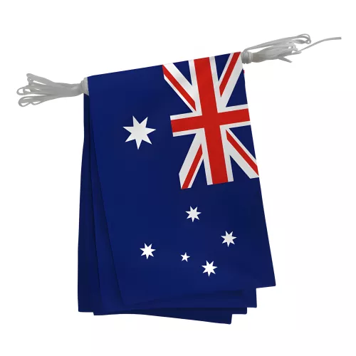 Guirlande Australie en maille polyester 20 x 30 cm