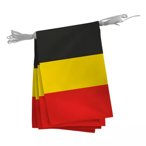 Guirlande Belgique en maille polyester 20 x 30 cm