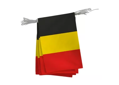 Guirlande Belgique en maille polyester 20 x 30 cm