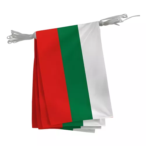 Guirlande Bulgarie en maille polyester 115 g/m²