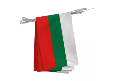 Guirlande Bulgarie en maille polyester 115 g/m²