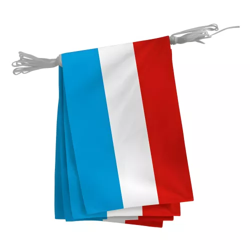 Guirlande Luxembourg en maille polyester 20 x 30 cm