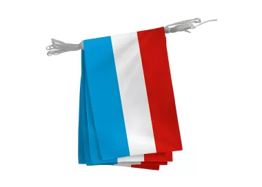 Guirlande Luxembourg en maille polyester 20 x 30 cm