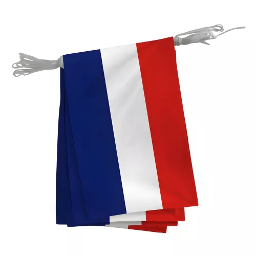 Guirlande Pays-Bas en maille polyester 20 fanions