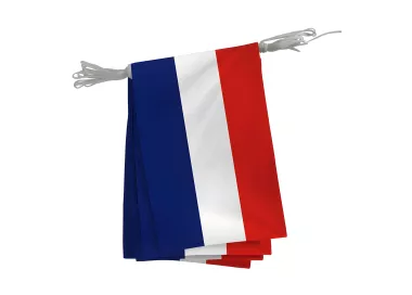 Guirlande Pays-Bas en maille polyester 20 fanions
