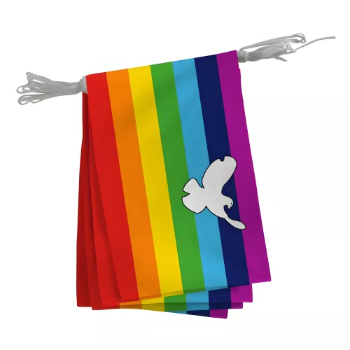 Guirlande de la Fraternité en maille polyester résistante