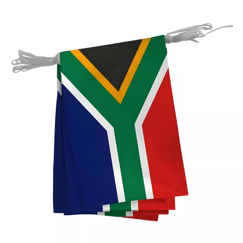 Guirlande Afrique du Sud en polyester 20 x 30 cm