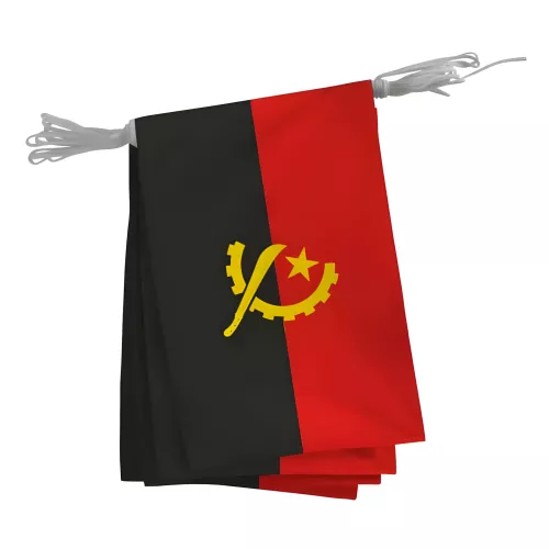 Guirlande de l'Angola en maille polyester 20 x 30 cm