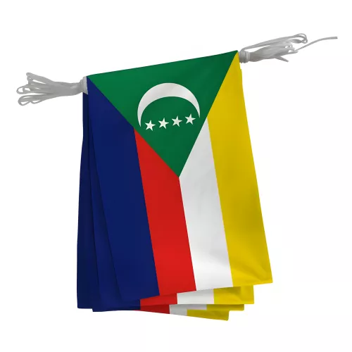 Guirlande des Comores en maille polyester 20 x 30 cm
