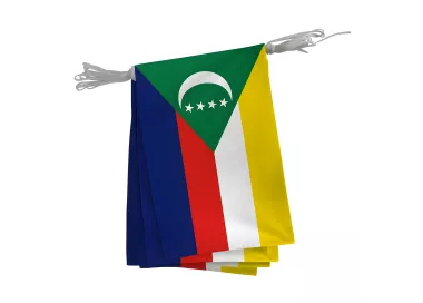 Guirlande des Comores en maille polyester 20 x 30 cm