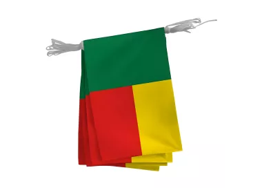 Guirlande du Bénin en maille polyester 115 g/m²