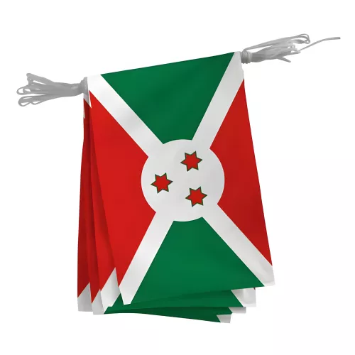 Guirlande du Burundi en polyester 20 x 30 cm