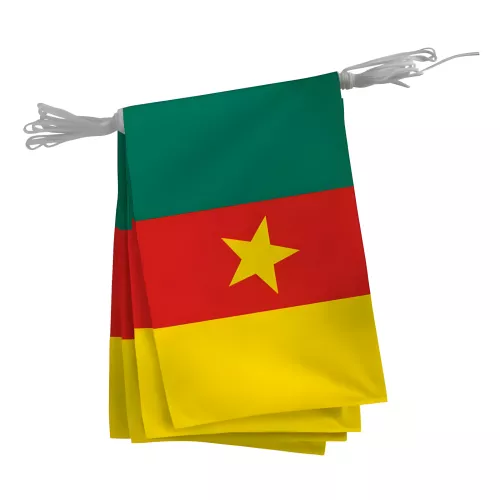Guirlande du Cameroun en maille polyester 115 g/m²
